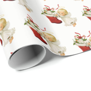 Christmas Wrapping Paper-Little Angel Paper