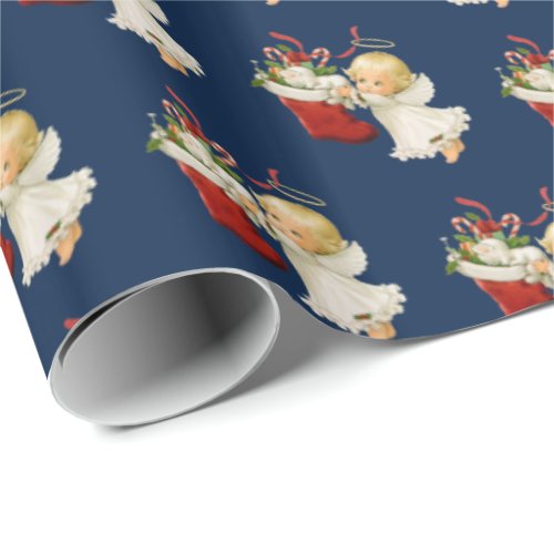 Christmas Wrapping Paper_Little Angel Wrapping Paper