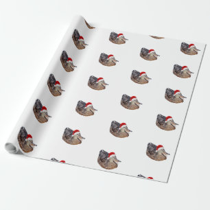 Christmas Wrapping Paper of duck