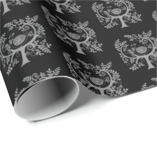 Christmas Wrapping Paper-Partridge In Pear Tree Wrapping Paper