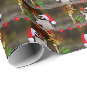 Christmas Wrapping Paper Penguin