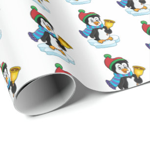 Christmas Wrapping Paper-Penguin Wrapping Paper