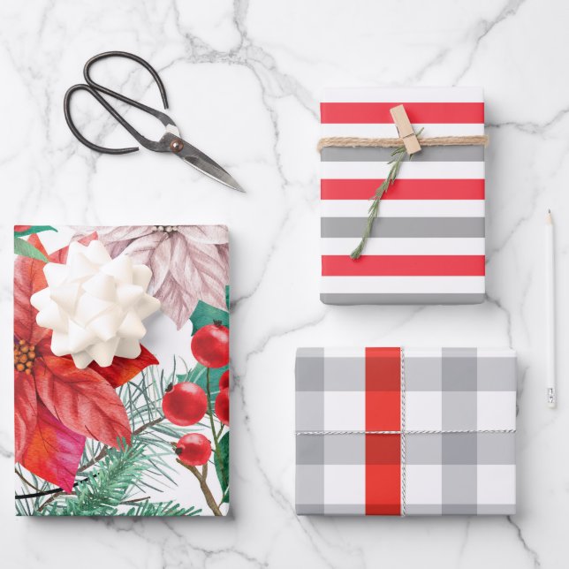 Christmas Wrapping Paper Sheets (Front)