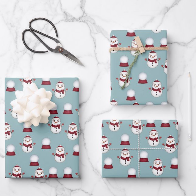 Christmas Wrapping Paper Sheets (Front)