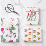 Christmas Wrapping Paper Sheets Pelicans<br><div class="desc">Santa Snowman Reindeer</div>