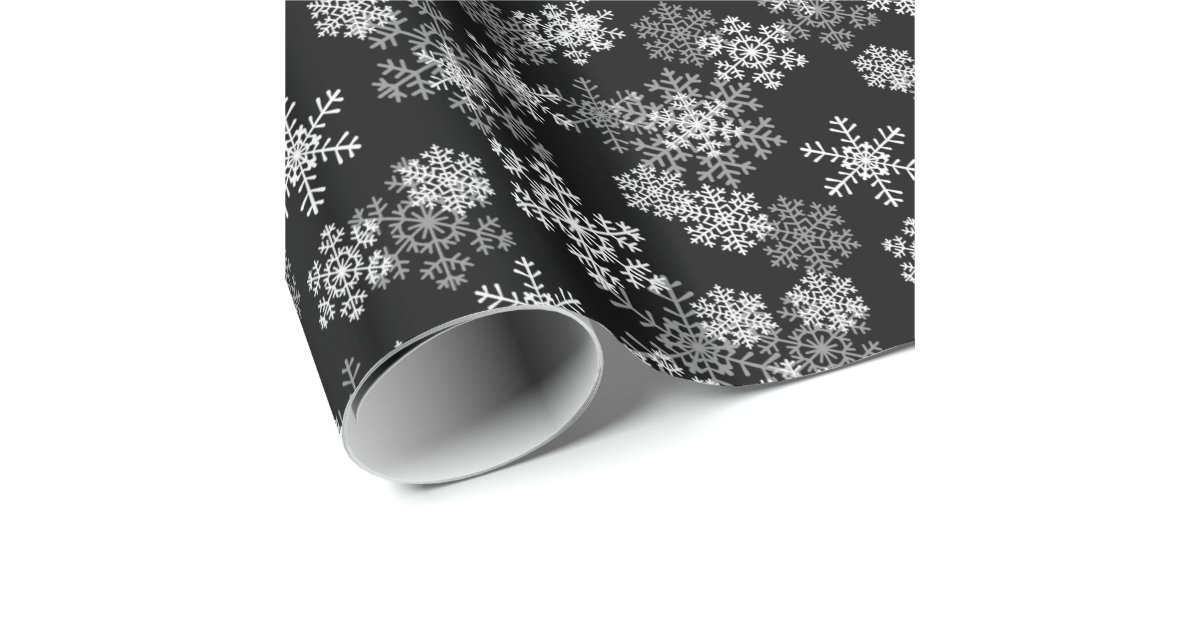 Christmas Wrapping PaperSnowflakes Wrapping Paper Zazzle