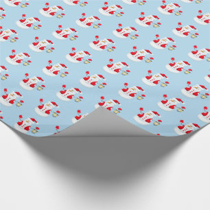 Christmas Wrapping Paper-Snowman Wrapping Paper