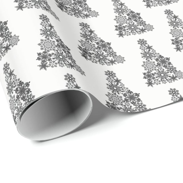 Christmas Wrapping Paper-Trees Paper (Roll Corner)