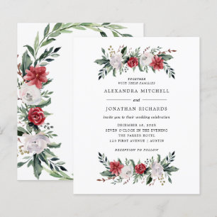 Christmas Wreath   BUDGET Floral Holiday Wedding