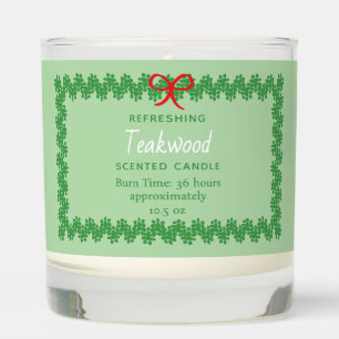 Christmas Wreath Candle