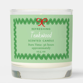 Christmas Wreath Candle