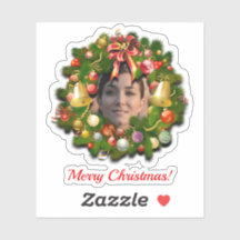 Christmas Wreath Customized With Your Photo