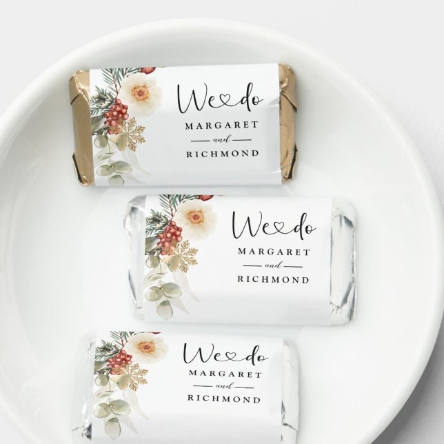 Christmas Wreath Floral Winter Wedding Sweet Favor (Creator Uploaded)