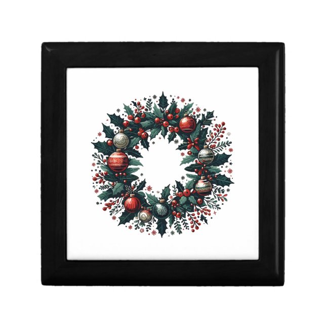 Christmas Wreath Gift Box (Front)
