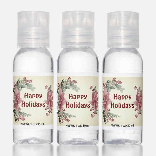 Christmas Wreath Hand Sanitizer (Set)