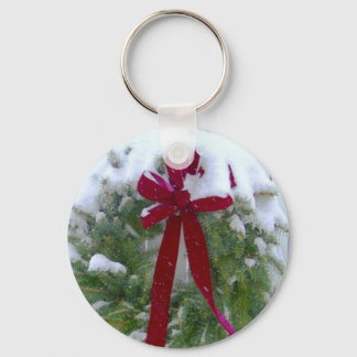 Christmas Wreath Keychain