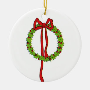 Christmas Wreath Ornament
