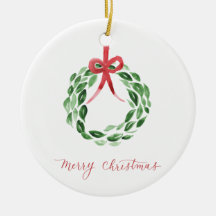 Christmas Wreath Ornament