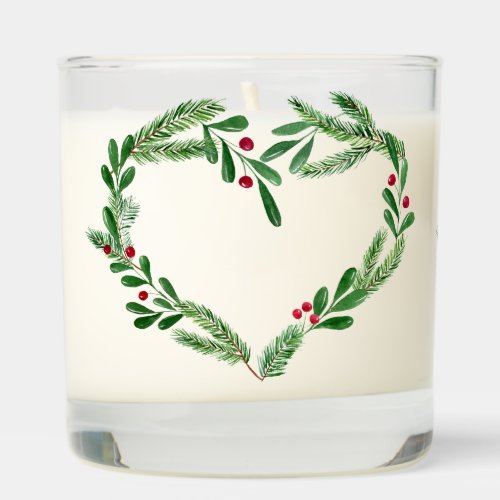 Christmas Wreath Scented Candle