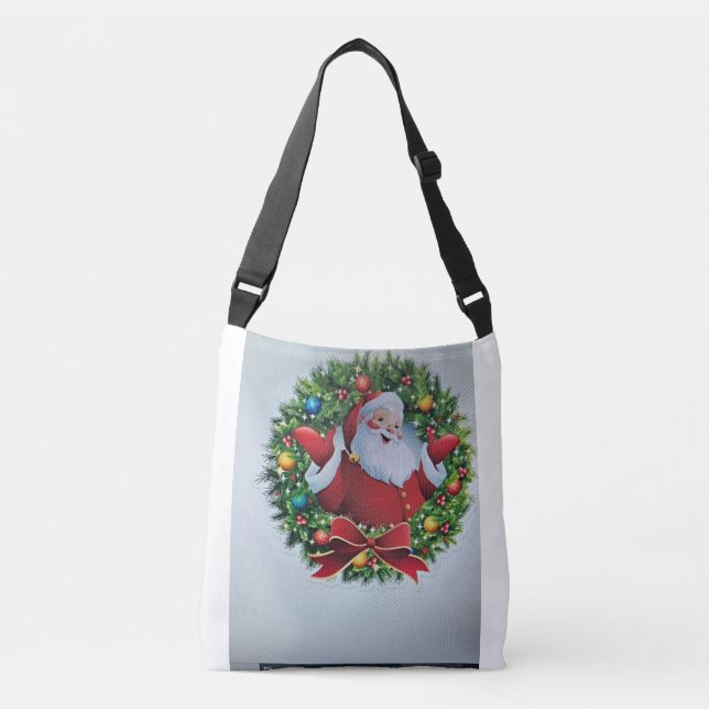 Christmas Wreath Shopping bag (Front)