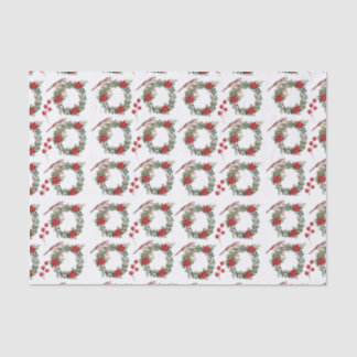 Christmas Wreath Tissue Paper