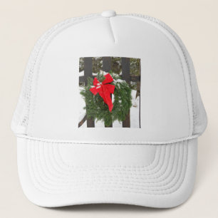 Christmas Wreath Trucker Hat