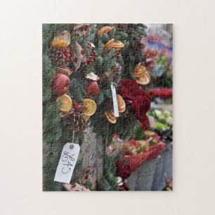 Christmas Wreaths £45, Kensington and Chelsea, UK Jigsaw Puzzle