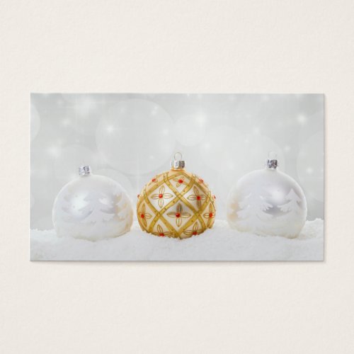 Christmas Business Card Template
