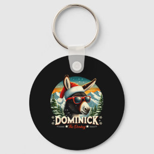 Christmas Xmas Dominick The Donkey Christmas Donke Keychain