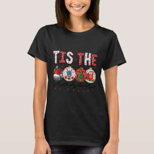 Christmas Xmas Vibes Hockey Lover Hockey Player Wi T-Shirt