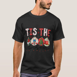 Christmas Xmas Vibes Hockey Lover Hockey Player Wi T-Shirt