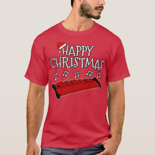 Christmas Xylophone Xylophonist Music Teacher Xmas T-Shirt