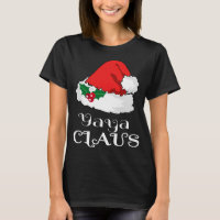 Christmas Yaya Claus Matching Pajama Santa Hat X-m