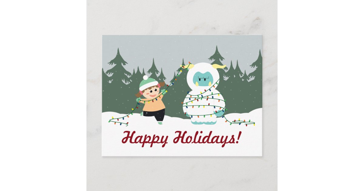 Is it Christmas Yeti? Holiday Card