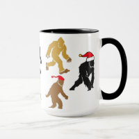 Christmas Yeti Mug