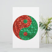 christmas yin yang (Standing Front)