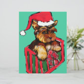 CHRISTMAS YORKIE POO (Standing Front)