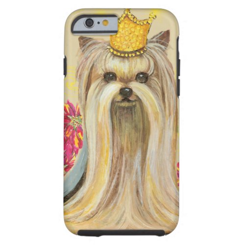 Christmas Yorkie Princess Phone Cover