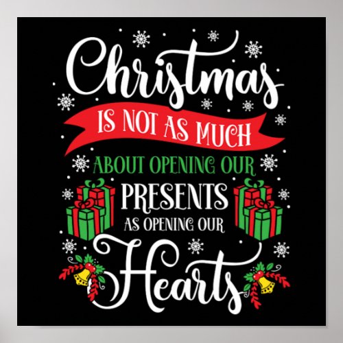 Christmas Yuletide Season Sayings Cute Holiday Poster