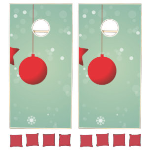 Christmas- Zazzle_Growshop. Cornhole Set