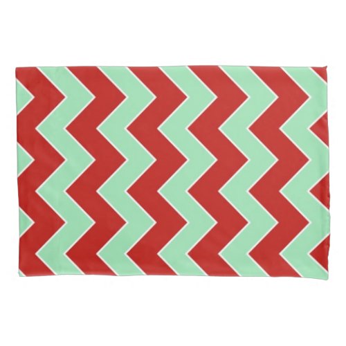 Christmas Zigzag Geometric Pattern Pillowcase