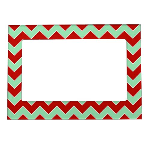 Christmas Zigzag Magnetic Picture Frame