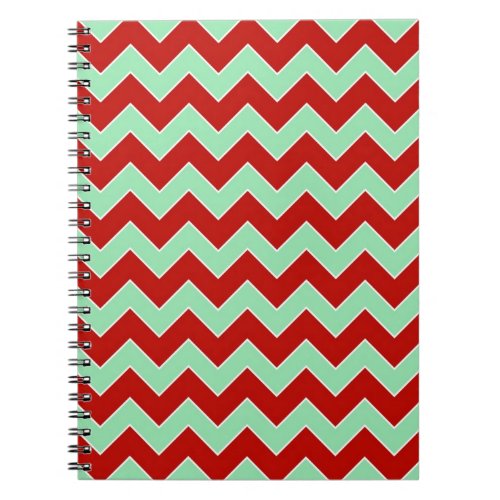 Christmas Zigzag Notebook