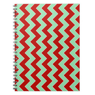 Christmas Zigzag Notebook