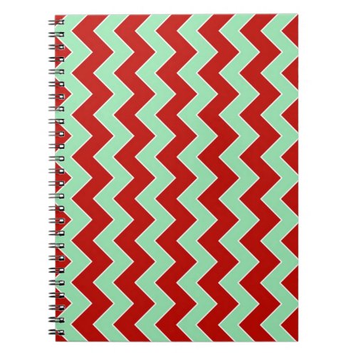 Christmas Zigzag Notebook