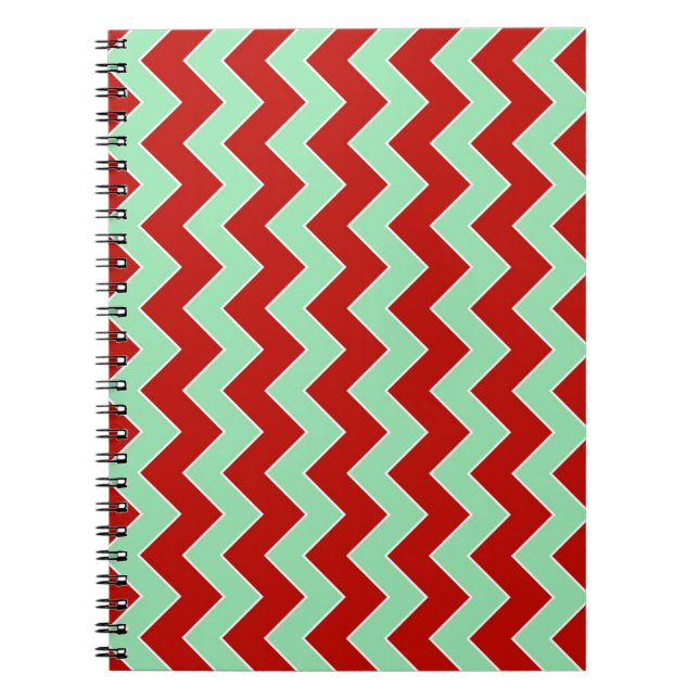 Christmas Zigzag Notebook (Front)