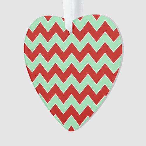 Christmas Zigzag Ornament