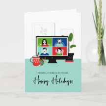 Christmas Zoom From Our Screen To Yours Holiday