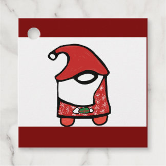 christmasgnome favor tags