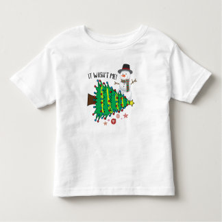Christmasn Snowmen Funny Toddler T-shirt
